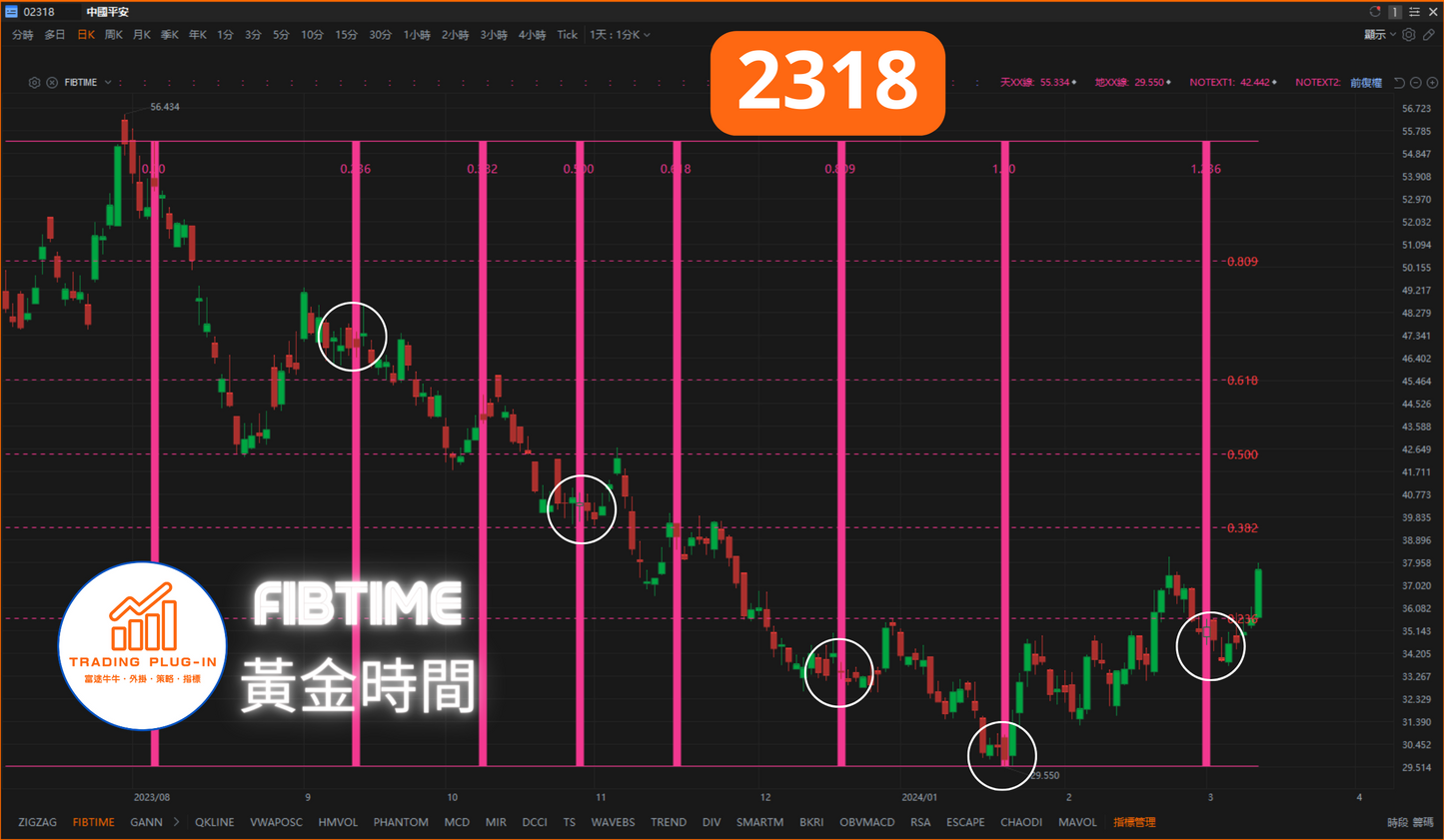 富途牛牛外掛指標 - FIBTIME - 黃金時間