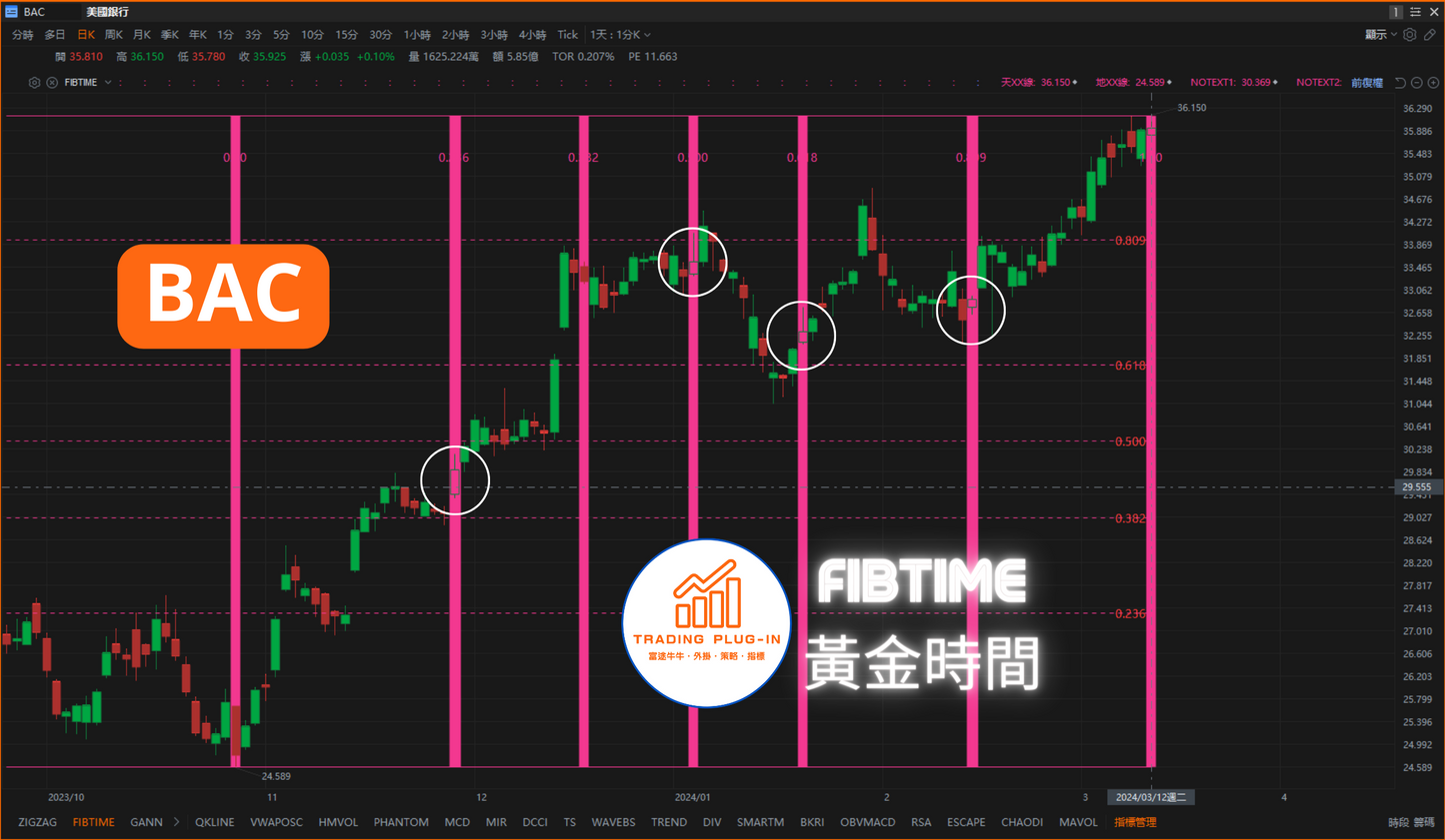 富途牛牛外掛指標 - FIBTIME - 黃金時間